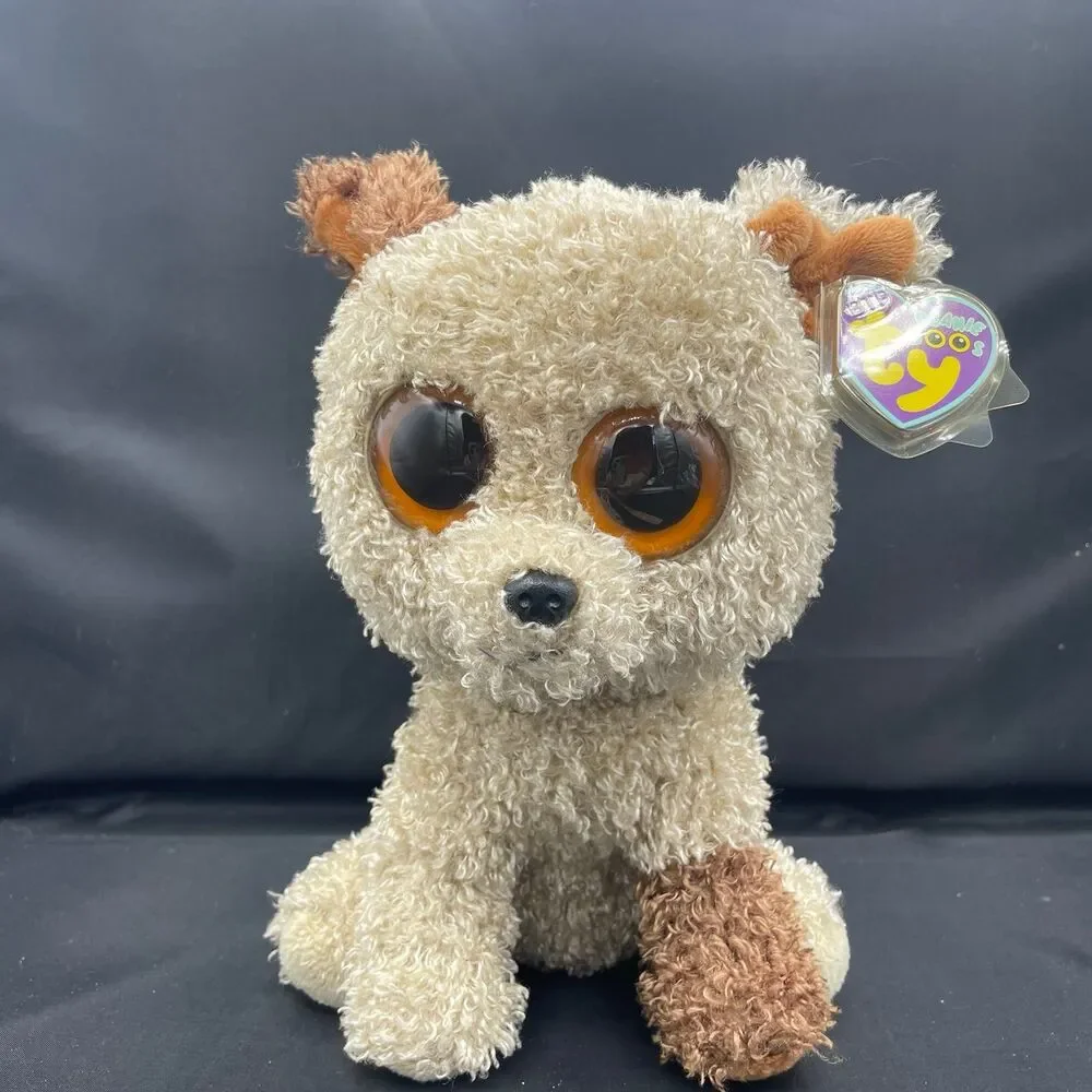 NWT Ty Beanie Boos Rootbeer the Brown Dog 8.5